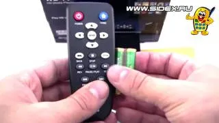 Sidex.ru: Видеообзор WD TV II HD Media Player (rus)