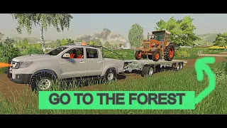 How Much Money We Get From Meat? | We  Cut Logs at Forest | FS19 Slovak Village  | Timelapse | Ep 26