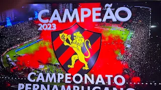 SPORT CAMPEÃO PERNAMBUCANO 2023! SPORT 2X0 RETRÔ! GOLS!