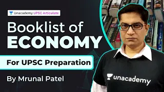Booklist of Economy | UPSC Economy Preparation | By Mrunal Patel