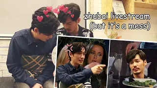 zhu yilong and bai yu's guardian live stream but it's a mess (part 1)