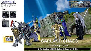 DFFOO GL (Cycle of Battle CHAOS Challenge Quest) WoL, Garland, Sephiroth