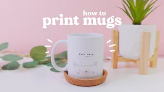 HOW TO SUBLIMATE A MUG USING SUBLIMATION 🌱 Detailed Printed step-by-step in 16 minutes