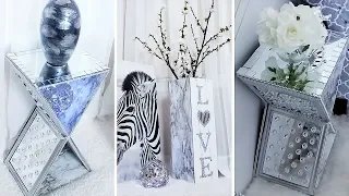 Turn Dollar Tree Frames into a Showroom Style Table and Vase| Home Decor Trend 2019