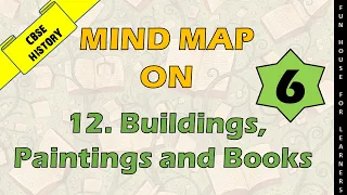 Building Painting and Books Mind Map | CBSE, History, Class 6: Chapter 12 Mind Map |FHL Mind Maps