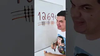 Divisão CAPETOLÓGICA 🤣 Mr Bean da Matemática ♥️