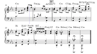 ブラームス交響曲第三番第三楽章 (ピアノ譜)
