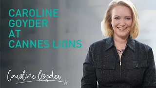Caroline Goyder at Cannes Lions | Public Speaking Creator Toolkit