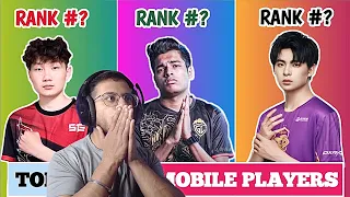 Top 10 Worlds Best Pubg Mobile/Bgmi Players