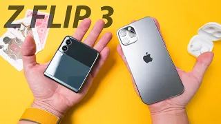 Galaxy Z Flip 3 : iPhone 13 DÉPASSÉ ? Mon avis !