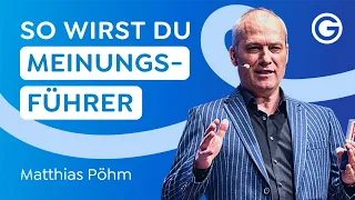 Charisma: SO überzeugst du mit Rhetorik & Gestik // Matthias Pöhm