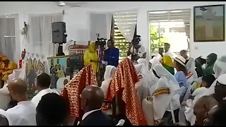 Prince Ermias Sahle - Selassie and Princess Saba Visits Jamaica Sunday October 16th 2022.
