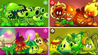 PvZ2 - 4 Best Plant Teams vs Zombies Team - Which Plant Team Strongest ?