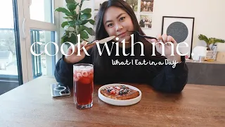 What I Eat in a Day // cook with me, dumplings, easy recipes | Tiffy Cooks Vlog