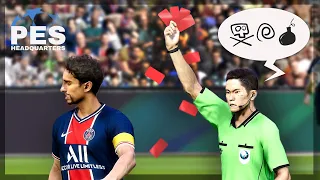 PES 2021 - Trying to get as many red cards as possible