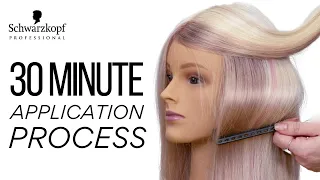 Get Opal Blonde Hair Color In 30 Minutes With 7 Formulas 🌈 Schwarzkopf Professional