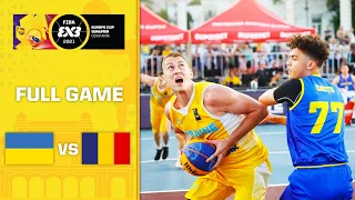 Ukraine v Romania | Men's - FIBA 3x3 Europe Cup Ticket Full Game | Romania Qualifier 2021