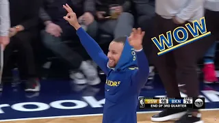 Back To Back Quarter Ending Buzzer Beaters From Golden State Warriors