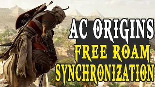 ASSASSIN'S CREED: ORIGINS  Full Gameplay Walkthrough / Synchronization Only (No Commentary) 1080p HD