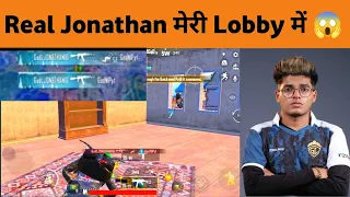 ✅ First time Real @JONATHANGAMINGYT in my lobby 😱 And first fight mere se😍