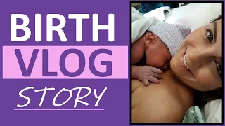 Birth Vlog | C-Section Delivery Birth Story Vlog 2020 | Nurse Sarah