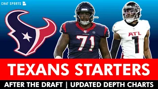 Houston Texans Depth Charts After 2024 NFL Draft | Predicting Texans Starters For 2024 Season