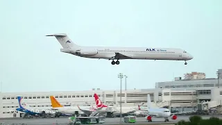 McDonnell Douglas MD-82 (LZ-ADV) ALK Airlines: приземление пикированием в аэропорту Анталия.