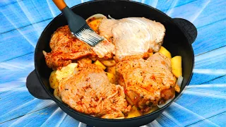 It's so delicious that I cook it almost every day! Incredible Chicken Thighs and Potato Recipe!