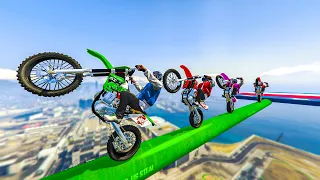 I Completed CRAZY SKILL TEST RACES In GTA 5!