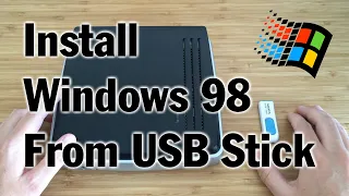 How To Install Windows 98 from USB Flash Drive with Easy2Boot – HP Compaq t5710