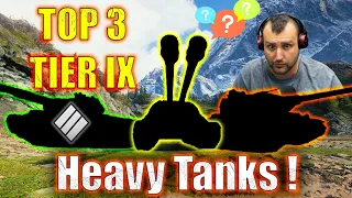 My TOP 3 Tier IX Heavy Tanks in 2022! | World of Tanks