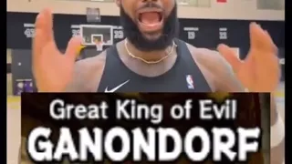 Lebron James, scream if you love Ganondorf.