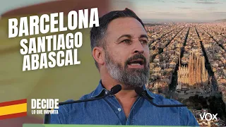 Discurso de Santiago Abascal en Barcelona #decideloqueimporta