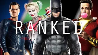 Ranking the DCEU! (2013 - 2020)