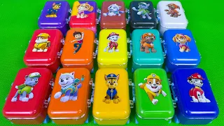 Looking For Paw Patrol Clay With Slime Coloring: Ryder, Chase, Marshall,...Satisfying ASMR Video