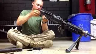 M240 Medium machine gun clearing, disassembly, reassembly and function check