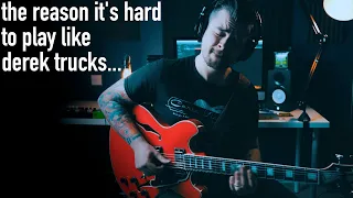 Derek Trucks' Single String Slide Phrases