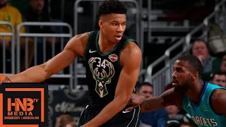 Milwaukee Bucks vs Charlotte Hornets Full Game Highlights | 01/25/2019 NBA Season