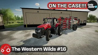 Sowing Oats With The New Tractor & Drill - The Western Wilds #16 FS22 Timelapse