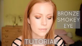 Makeup for Redheads | Chatty Tutorial | Bronze Smokey Eye & Nude Lip | Simply Redhead
