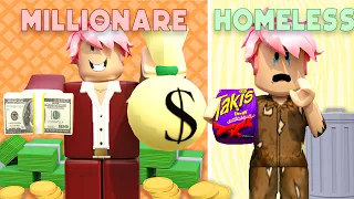 From Millionaire To Homeless || Roblox Brookhaven SAD Mini Movie - PART 1