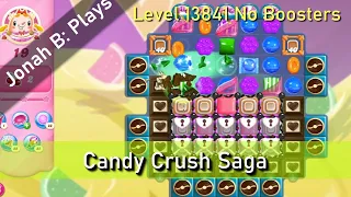 Candy Crush Saga Level 13841 No Boosters