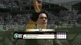 Theron Tenniel Gameplay (With Commentary) | Virtua Tennis 4