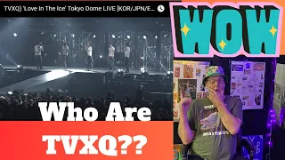 VOCALS!!  TVXQ - Love In The Ice..LIVE!!  REACTION!!