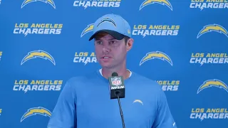 Brandon Staley Postgame Press Conference vs Chiefs | LA Chargers