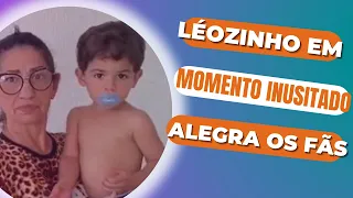 LEOZINHO EM MOMENTO ÉPICO ALEGRA OS FÃS E FAZ O BRASIL SE EMOCIONAR COM ELE