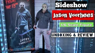 Sideshow Jason Vorhees 1/6 Scale Figure Unboxing & Review - Friday the 13th