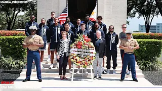 USA National Team visits Manila American Cemetery // OFF COURT