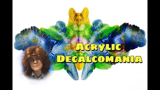 ( 1008 ) Acrylic Decalcomania