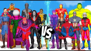 TEAM MAGIC VS AVENGERS MARVEL COMICS - SUPERHEROES EPIC BATTLE